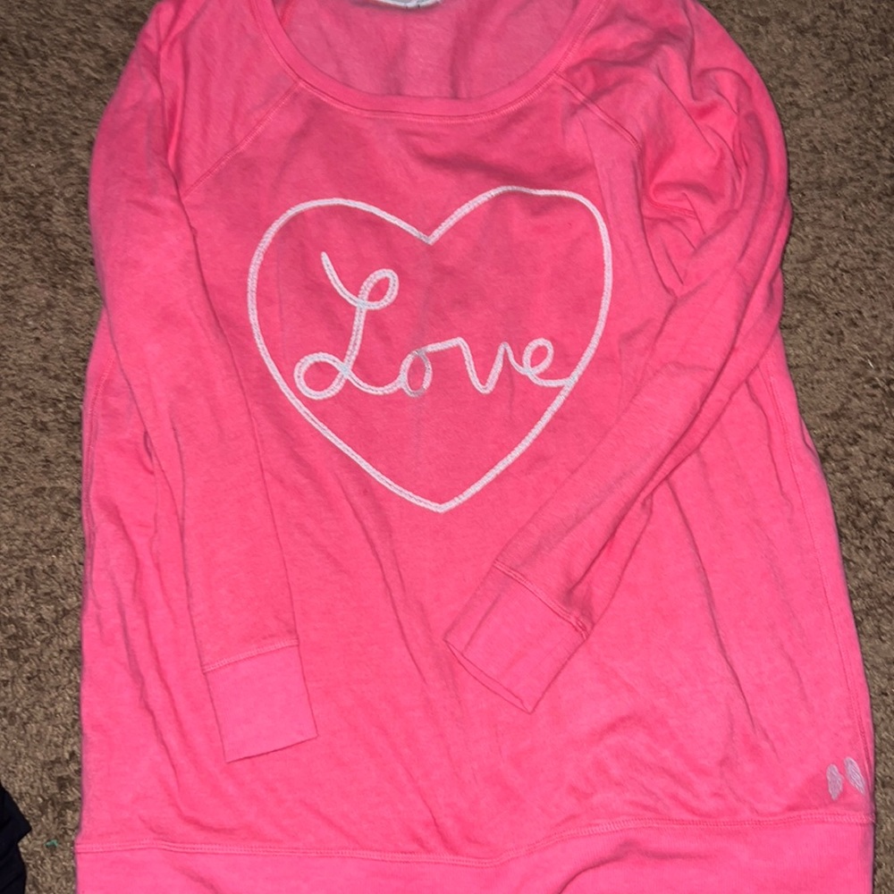 VS pink sweater